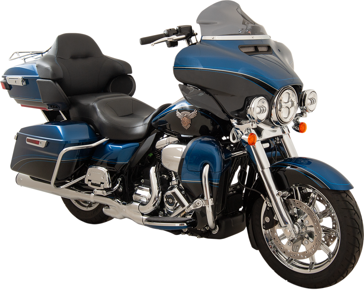KLOCK WERKS Flare® Windshield - 8-1/2" - Dark - Smoke - '14-'25 FLH KWW-01-0210-2014 — image 3
