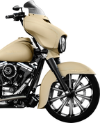 KLOCK WERKS Flare® Windshield - 8-1/2" - Dark - Smoke - '14-'25 FLH KWW-01-0210-2014 — image 4