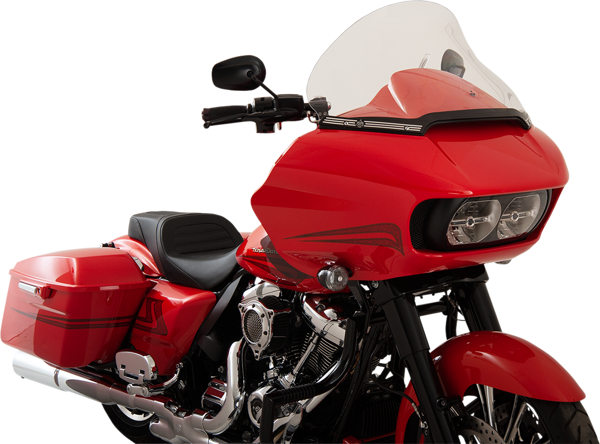 KLOCK WERKS Pro-Touring Flare® Windshield - 15" - Clear - '15-'25 FLTR KWW-01-0313 — image 2