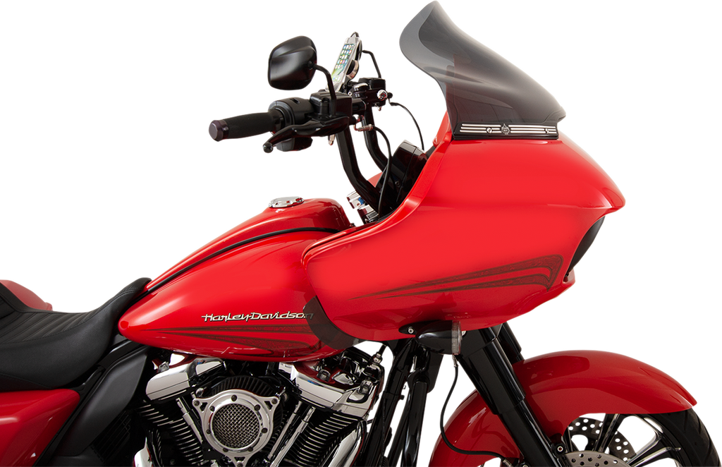 KLOCK WERKS Sport Flare® Windshield - 14" - Dark Smoke - '15-'25 FLTR KWW-01-0317 — image 4