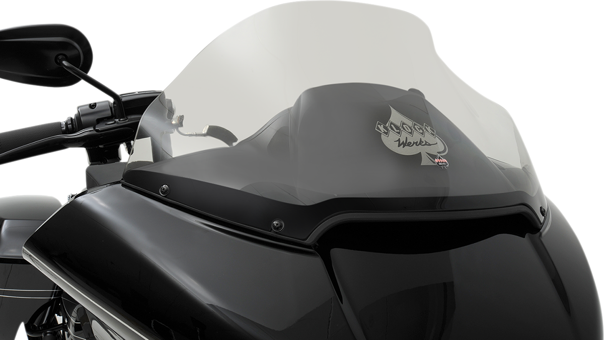 KLOCK WERKS Sport Flare® Windshield - 14" - Dark Smoke - '15-'25 FLTR KWW-01-0317 — image 6