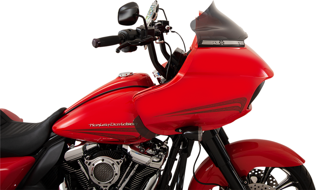 KLOCK WERKS Sport Flare® Windshield - 9" - Dark Smoke - '15-'25 FLTR KWW-01-0326 — image 1
