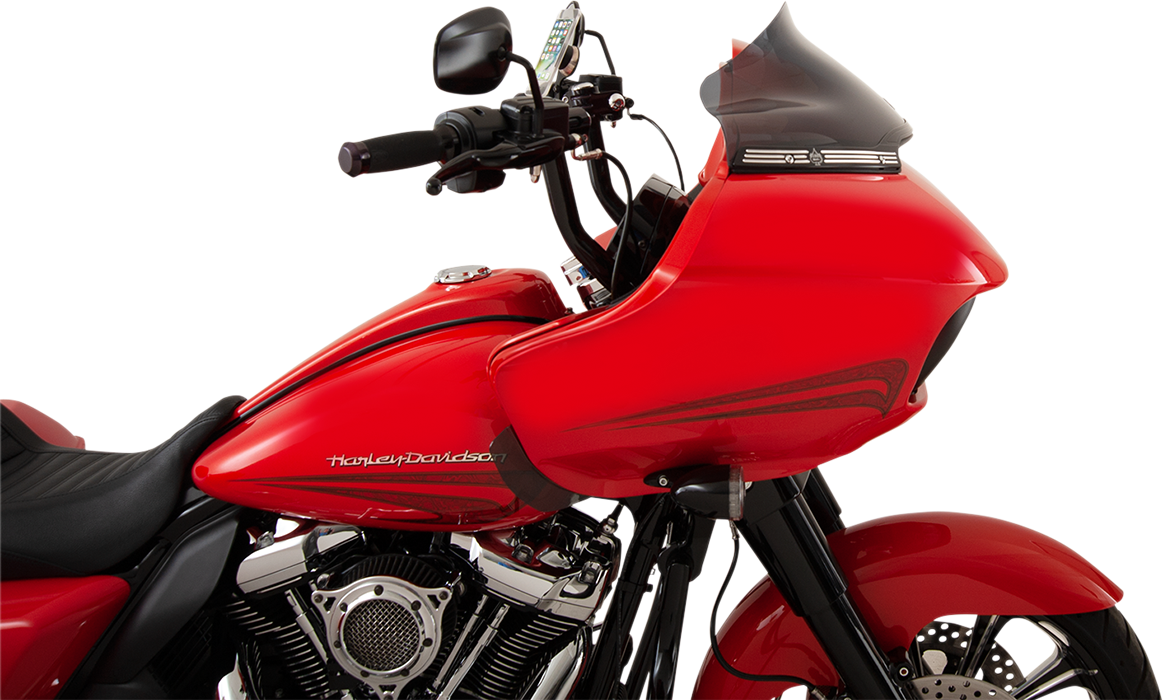 KLOCK WERKS Sport Flare® Windshield - 9" - Dark Smoke - '15-'25 FLTR KWW-01-0326 — image 1