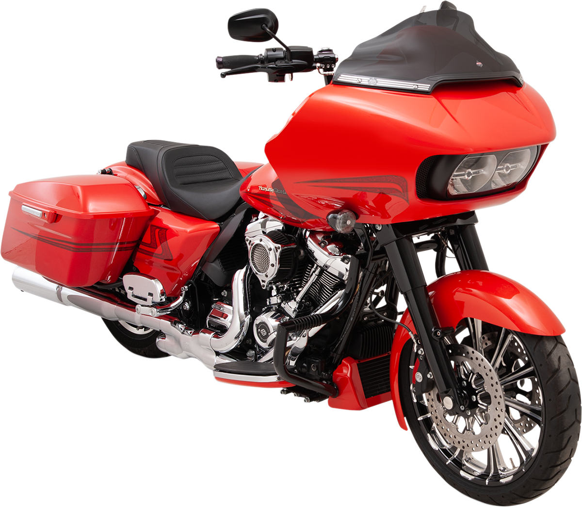 KLOCK WERKS Sport Flare® Windshield - 9" - Dark Smoke - '15-'25 FLTR KWW-01-0326 — image 3