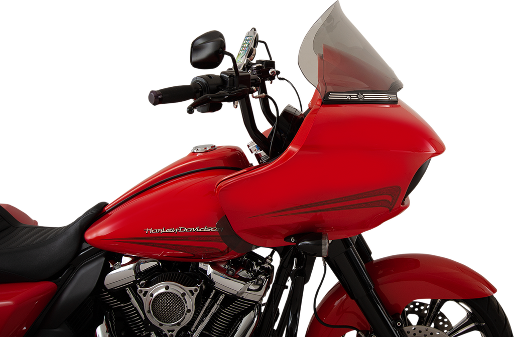 KLOCK WERKS Pro-Touring Flare® Windshield - 12" - Tinted - '15-'25 FLTR KWW-01-0327 — image 1