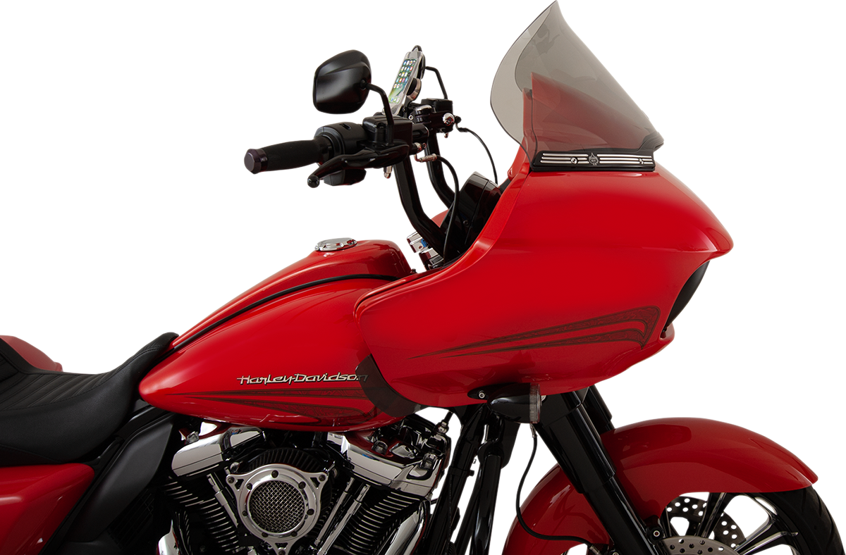 KLOCK WERKS Pro-Touring Flare® Windshield - 12" - Tinted - '15-'25 FLTR KWW-01-0327 — image 1