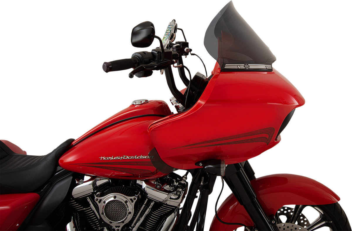 KLOCK WERKS Pro-Touring Flare® Windshield - 12" - Dark Smoke - '15-'25 FLTR KWW-01-0328 — image 1