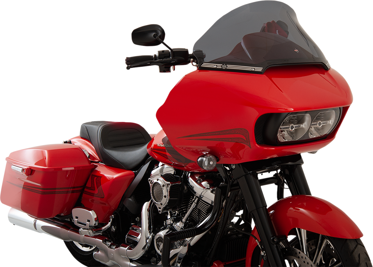 KLOCK WERKS Pro-Touring Flare® Windshield - 12" - Dark Smoke - '15-'25 FLTR KWW-01-0328 — image 3