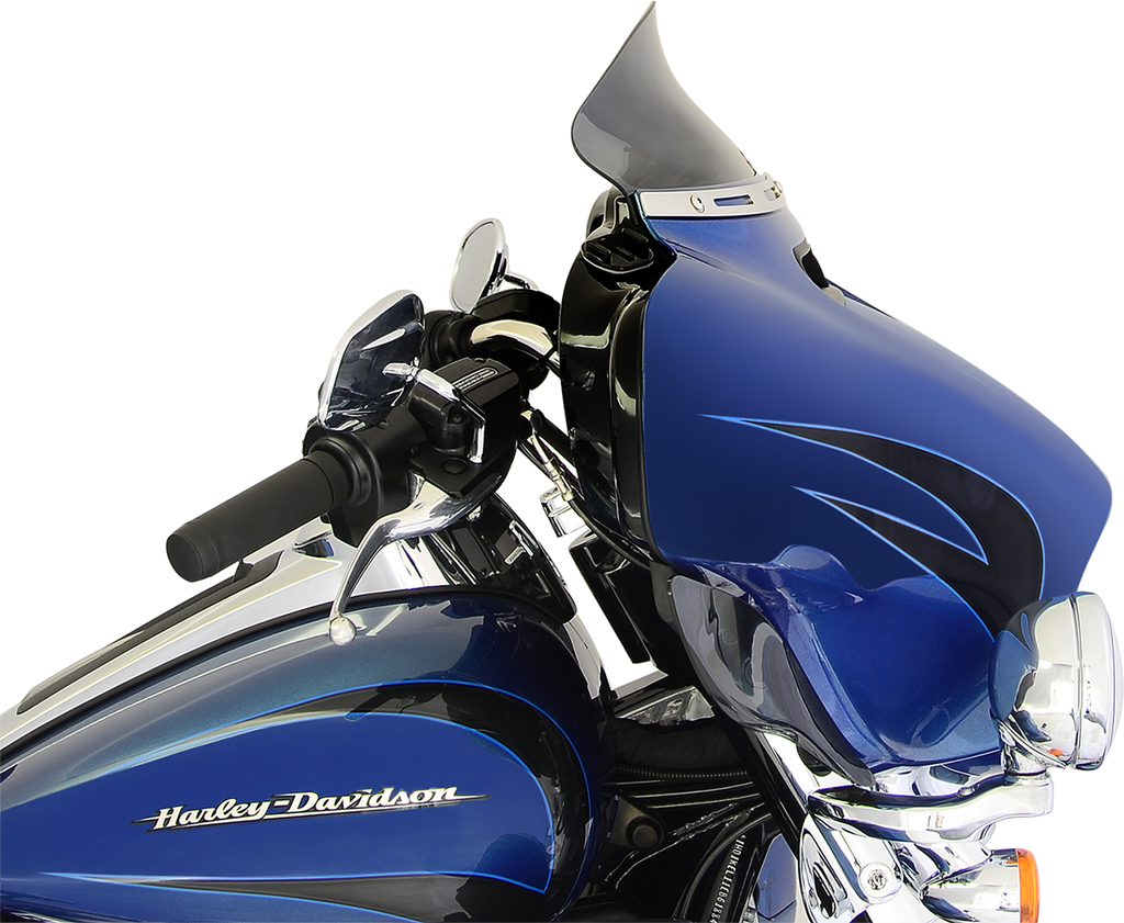 KLOCK WERKS Flare® Windshield - 5" - Dark Smoke - '14-'25 FLH KWW-01-0389 — image 1