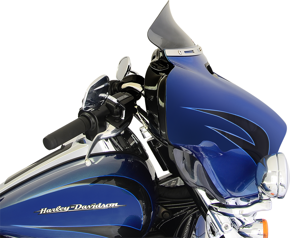 KLOCK WERKS Flare® Windshield - 5" - Dark Smoke - '14-'25 FLH KWW-01-0389 — image 1
