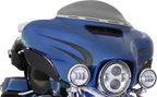 KLOCK WERKS Flare® Windshield - 5" - Dark Smoke - '14-'25 FLH KWW-01-0389 — image 3