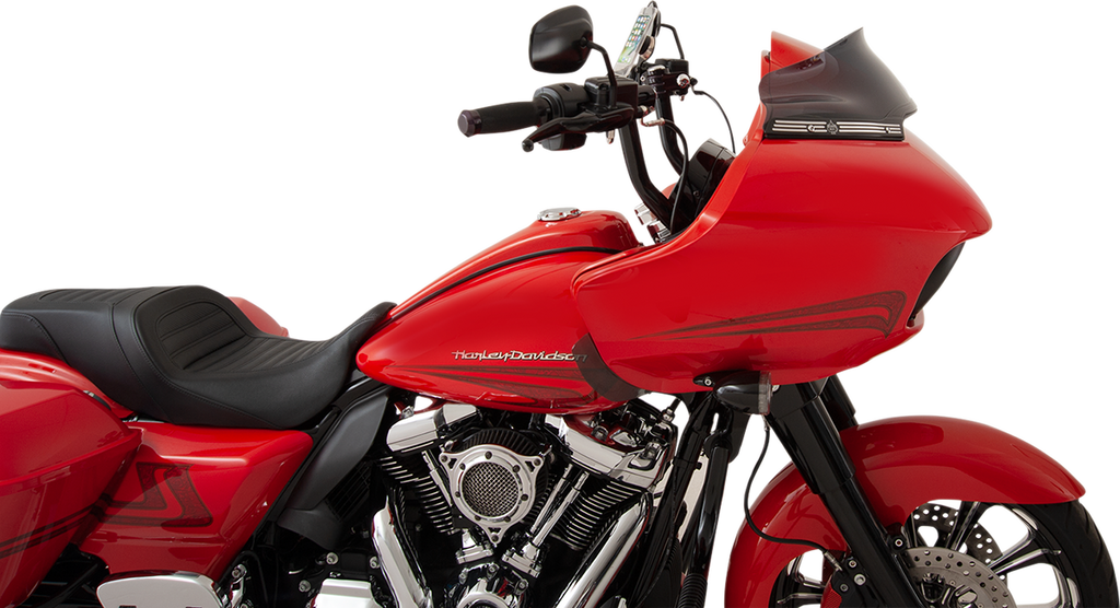 KLOCK WERKS Sport Flare® Windshield - 6" - Dark Smoke - '15-'25 FLTR KWW-01-0402 — image 1