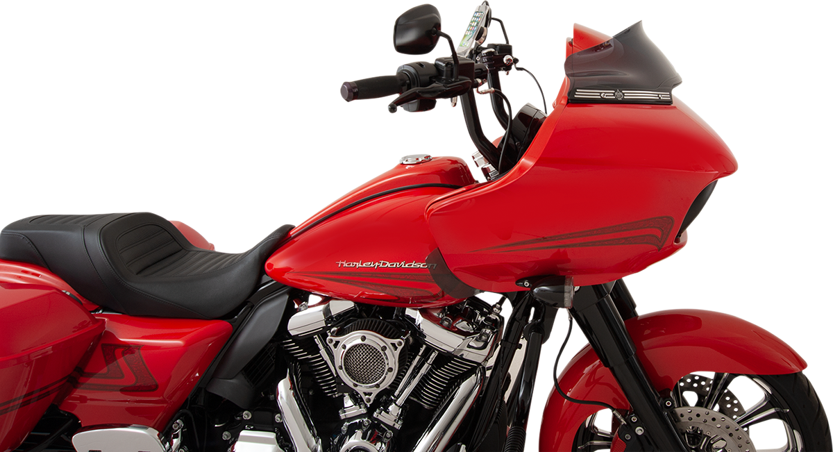 KLOCK WERKS Sport Flare® Windshield - 6" - Dark Smoke - '15-'25 FLTR KWW-01-0402 — image 1