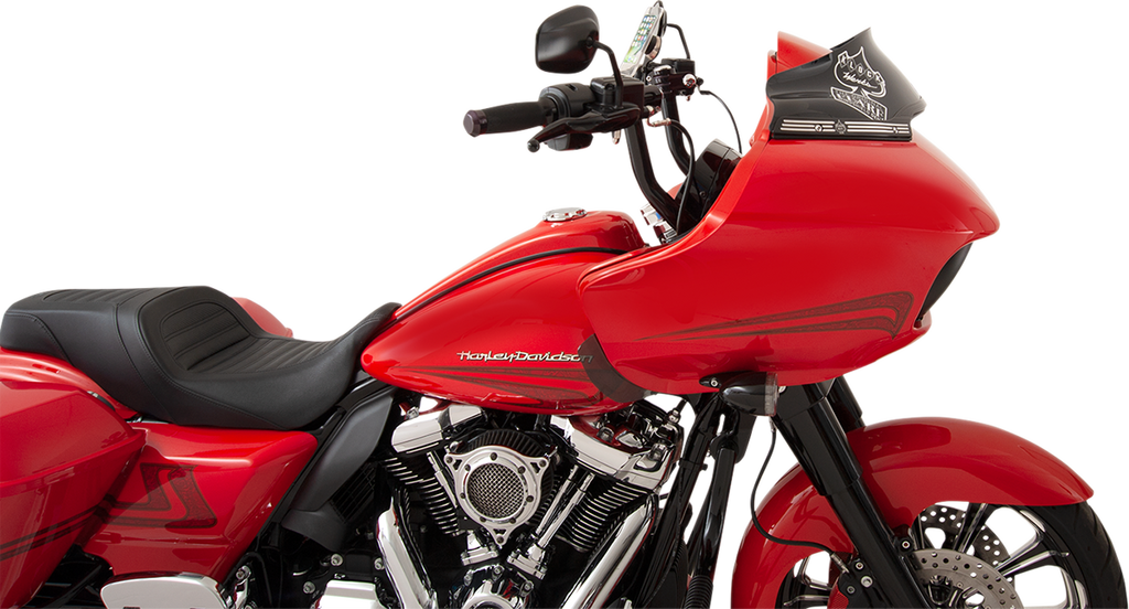 KLOCK WERKS Sport Flare® Windshield - 6" - Black - '15-'25 FLTR KWW-01-0403 — image 3