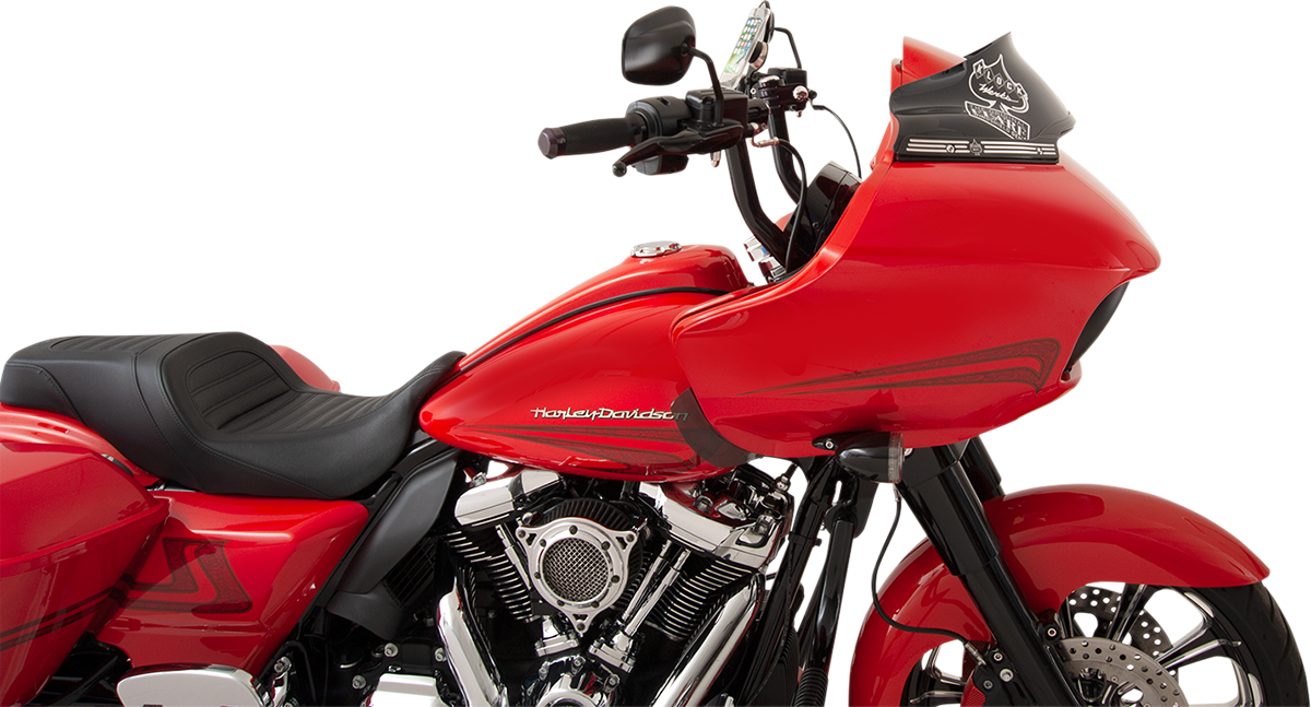 KLOCK WERKS Sport Flare® Windshield - 6" - Black - '15-'25 FLTR KWW-01-0403 — image 3