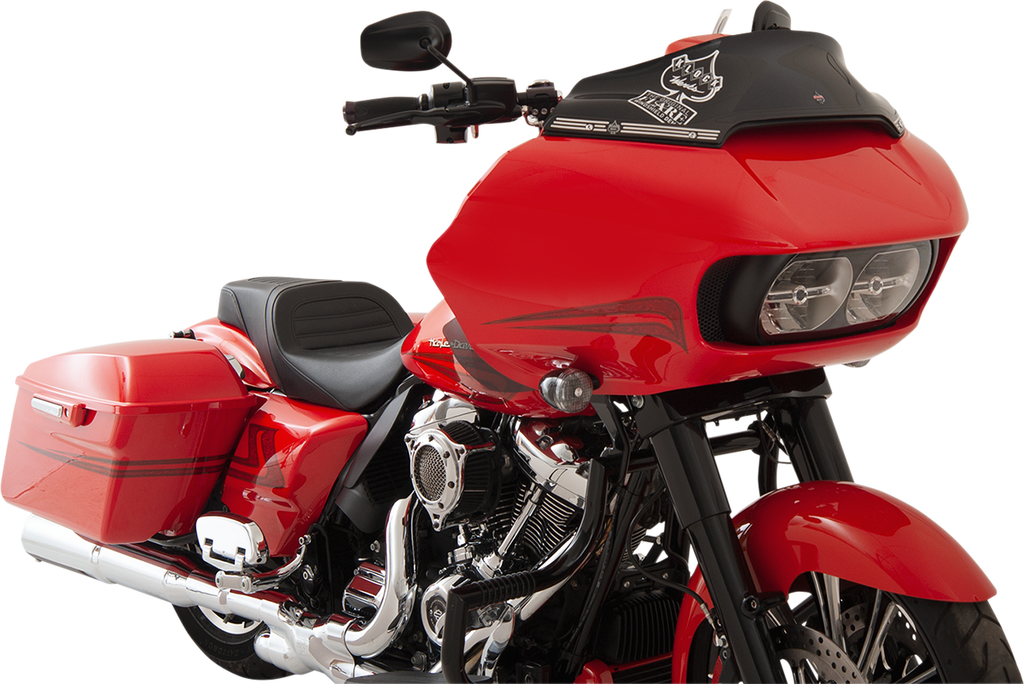 KLOCK WERKS Sport Flare® Windshield - 6" - Black - '15-'25 FLTR KWW-01-0403 — image 4