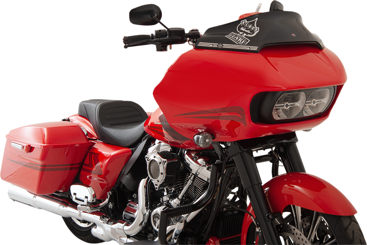KLOCK WERKS Sport Flare® Windshield - 6" - Black - '15-'25 FLTR KWW-01-0403 — image 4