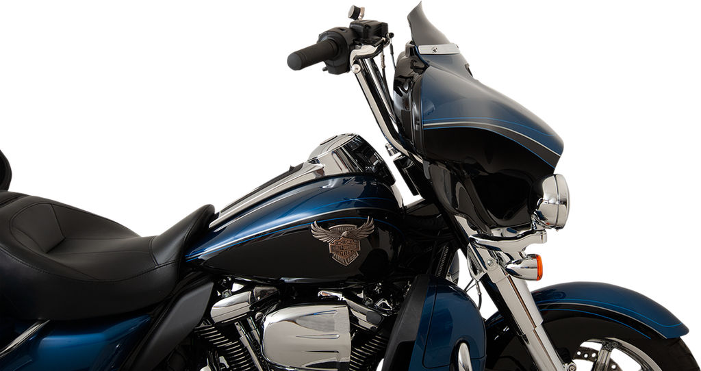 KLOCK WERKS Flare® Windshield - 4" - Black - '14-'25 FLH KWW-01-0404 — image 3