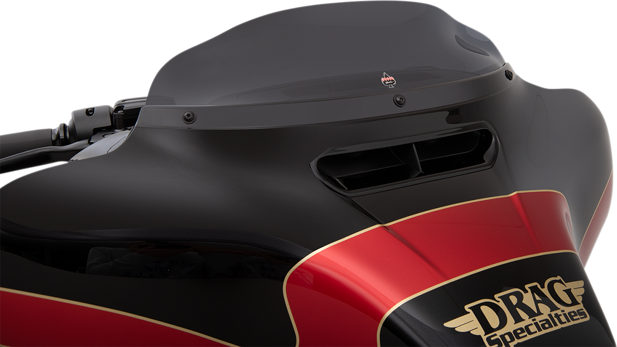 KLOCK WERKS Flare® Windshield - 4" - Dark Smoke - '14-'25 FLH KWW-01-0405 — image 4