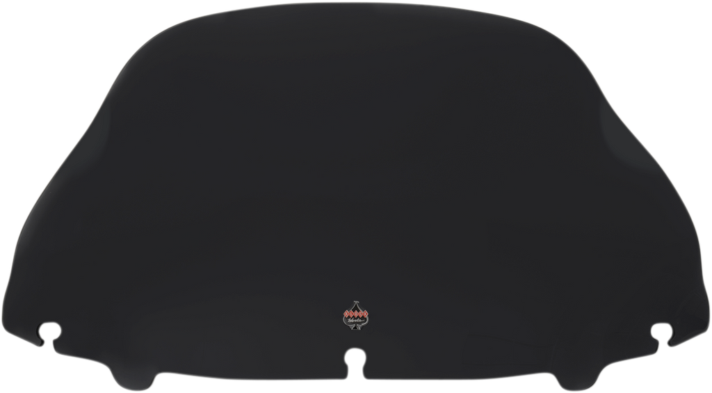 KLOCK WERKS Flare® Windshield - 10-1/2" - Dark Smoke - '14-'25 FLH KWW-01-0467 — image 1