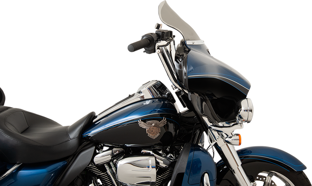 KLOCK WERKS Flare® Windshield - 10-1/2" - Tinted - '14-'25 FLH KWW-01-0468 — image 1