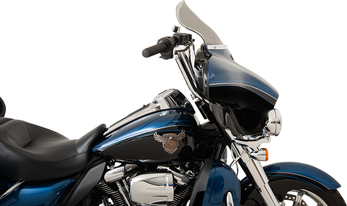 KLOCK WERKS Flare® Windshield - 10-1/2" - Tinted - '14-'25 FLH KWW-01-0468 — image 1