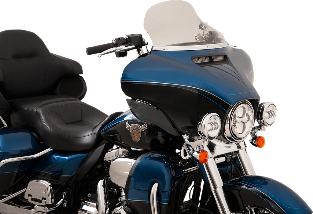 KLOCK WERKS Flare® Windshield - 10-1/2" - Tinted - '14-'25 FLH KWW-01-0468 — image 5