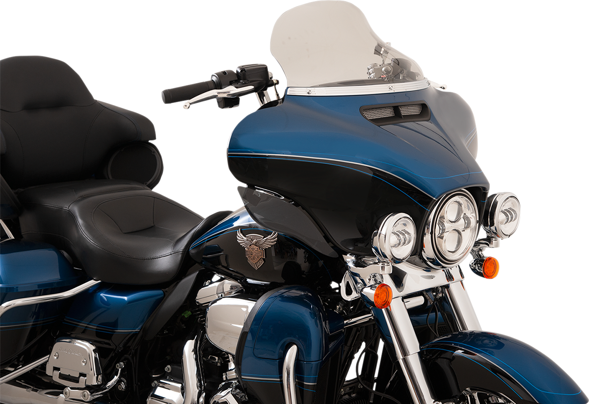 KLOCK WERKS Flare® Windshield - 10-1/2" - Tinted - '14-'25 FLH KWW-01-0468 — image 5