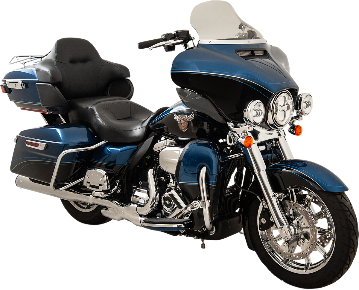 KLOCK WERKS Flare® Windshield - 10-1/2" - Tinted - '14-'25 FLH KWW-01-0468 — image 6