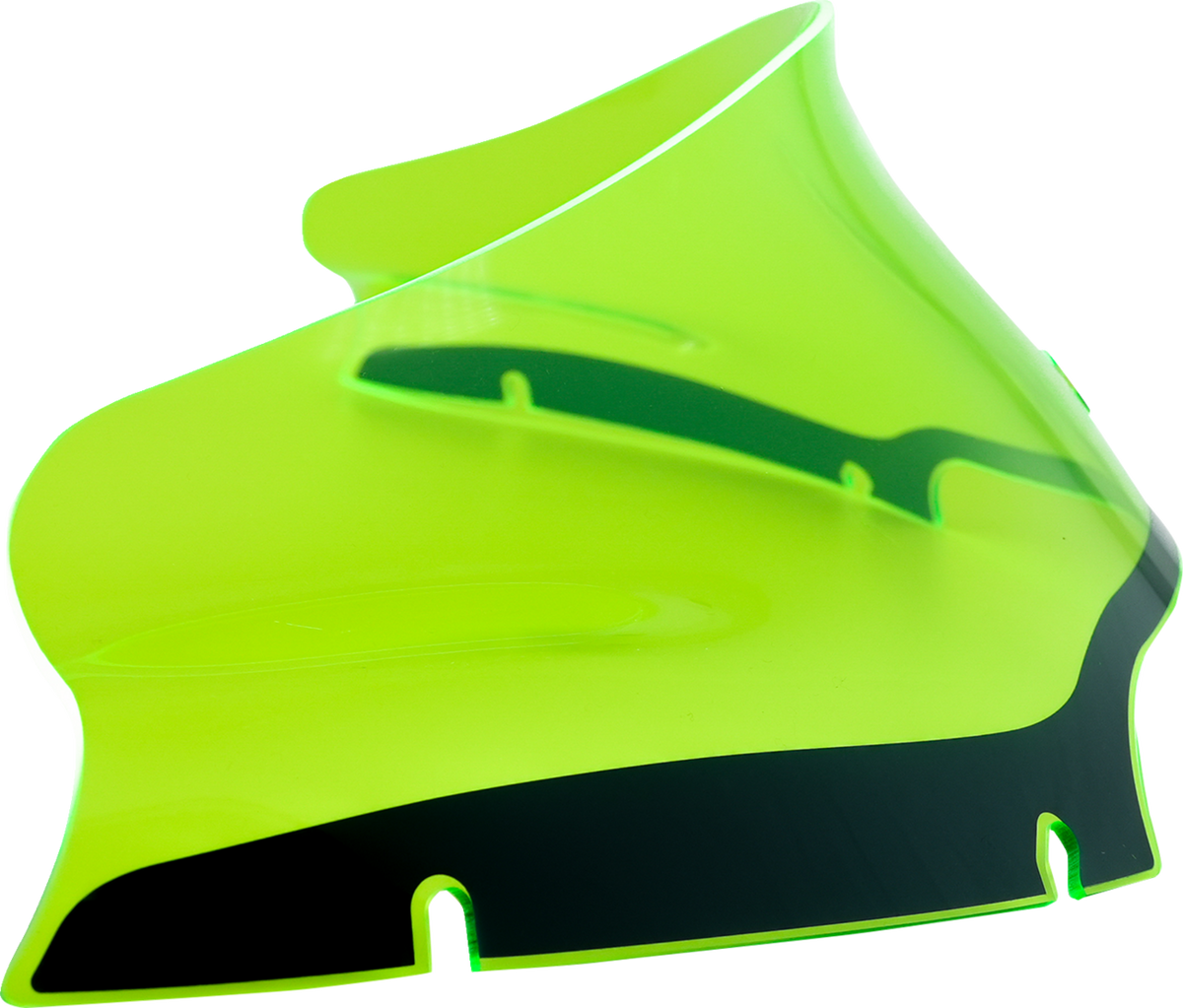 KLOCK WERKS Ice Flare® Windshield - 6" - Green Ice - '15-'25 FLTR KWW-01-0631 — image 1