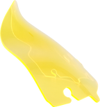 KLOCK WERKS Ice Flare® Windshield - 6.5" - Yellow Ice - '14-'25 FLHT/FLHX KWW-01-0644 — image 1