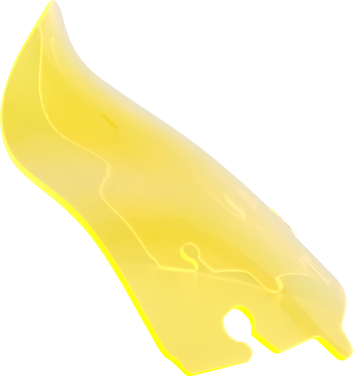 KLOCK WERKS Ice Flare® Windshield - 6.5" - Yellow Ice - '14-'25 FLHT/FLHX KWW-01-0644 — image 1