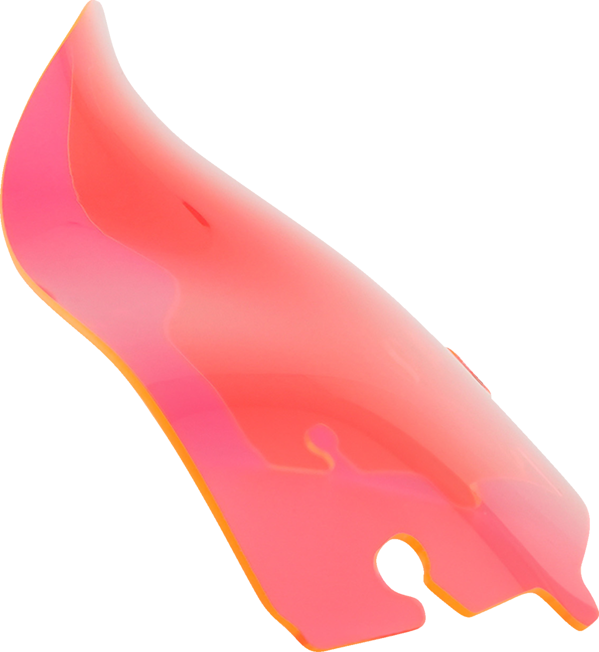 KLOCK WERKS Ice Flare® Windshield - 6.5" - Pink Ice - '14-'25 FLHT/FLHX KWW-01-0645 — image 1