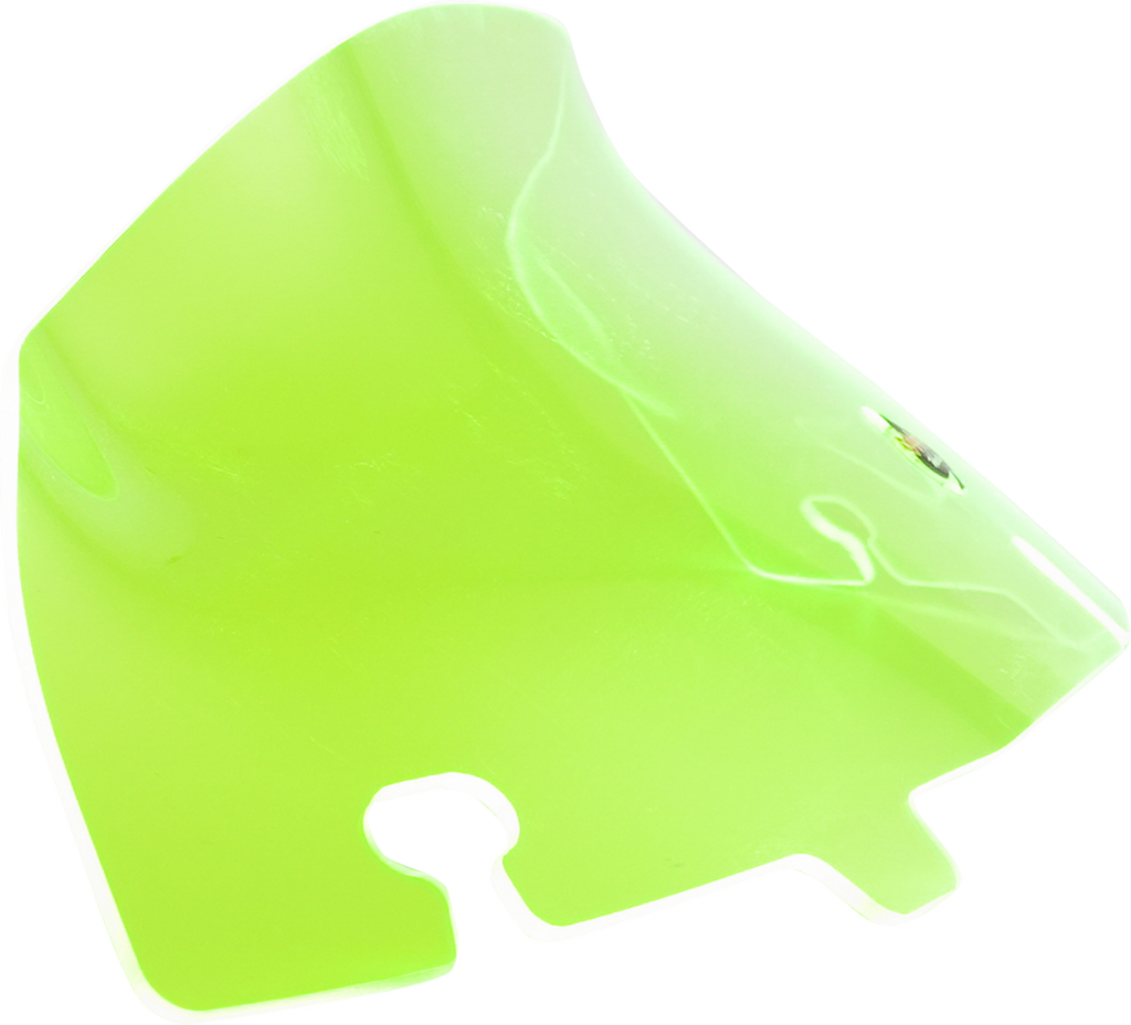KLOCK WERKS Ice Flare® Windshield - 4" - Green Ice - '14-'25 FLHT/FLHX KWW-01-0651 — image 1