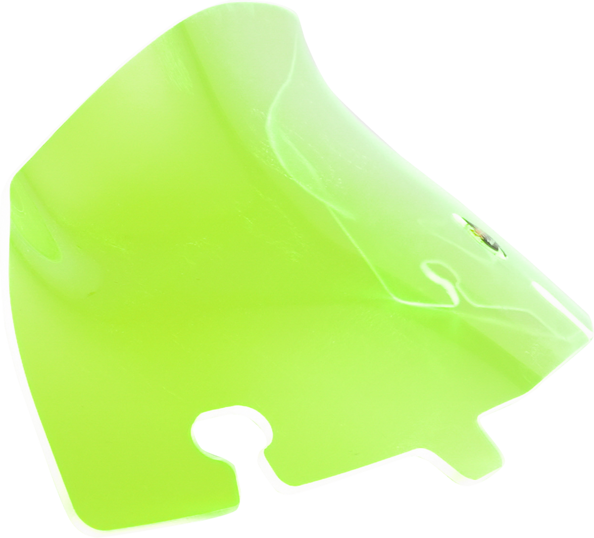 KLOCK WERKS Ice Flare® Windshield - 4" - Green Ice - '14-'25 FLHT/FLHX KWW-01-0651 — image 1