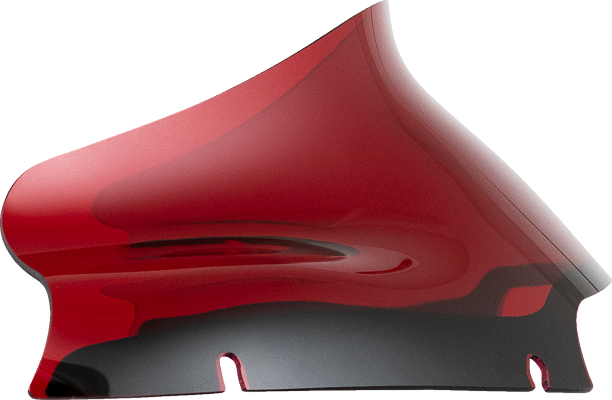 KLOCK WERKS Kolor Flare® Windshield - 6" - Red - '15-'25 FLTR KWW-01-0663 — image 1