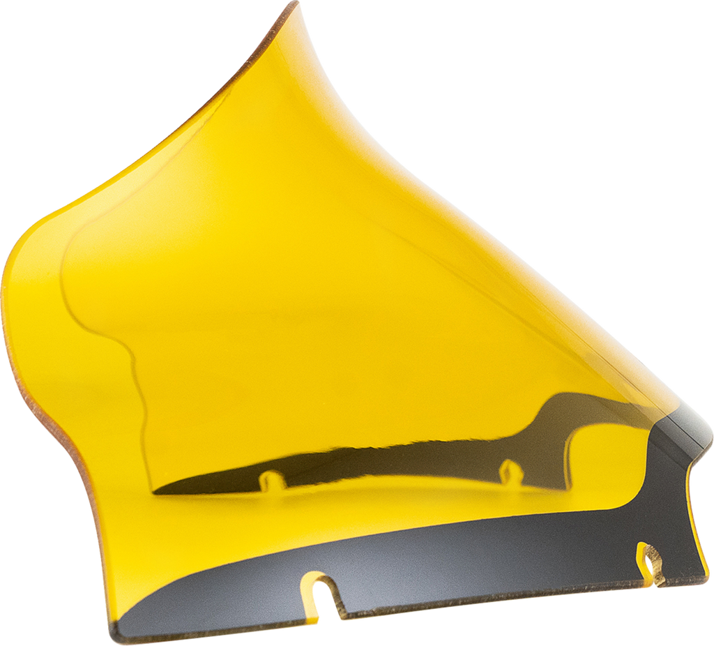 KLOCK WERKS Kolor Flare® Windshield - 9" - Yellow - '15-'25 FLTR KWW-01-0669 — image 1