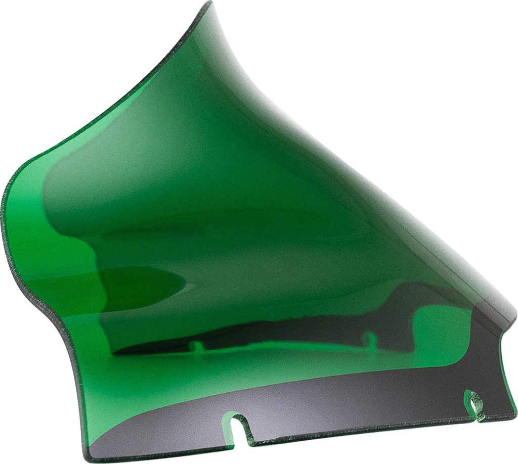 KLOCK WERKS Kolor Flare® Windshield - 9" - Green - '15-'25 FLTR KWW-01-0671 — image 1