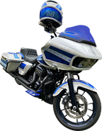 KLOCK WERKS Kolor Flare® Windshield - 9" - Blue - '15-'25 FLTR KWW-01-0672 — image 3