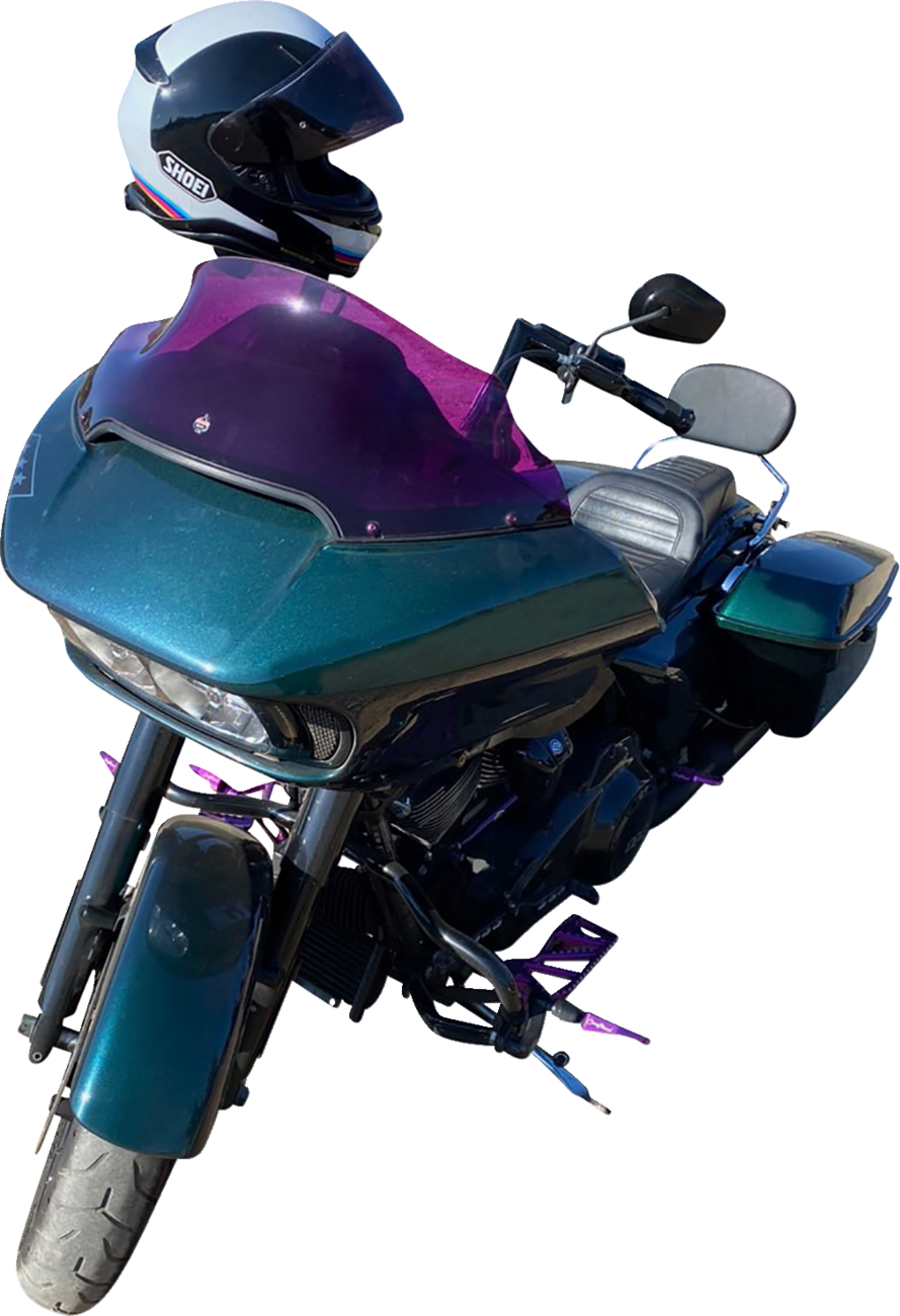KLOCK WERKS Kolor Flare® Windshield - 9" - Purple - '15-'25 FLTR KWW-01-0673 — image 2