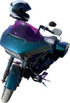 KLOCK WERKS Kolor Flare® Windshield - 9" - Purple - '15-'25 FLTR KWW-01-0673 — image 2