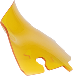 KLOCK WERKS Kolor Flare® Windshield - 4" - Yellow - '14-'25 FLH/FLHT/FLHX KWW-01-0676 — image 1