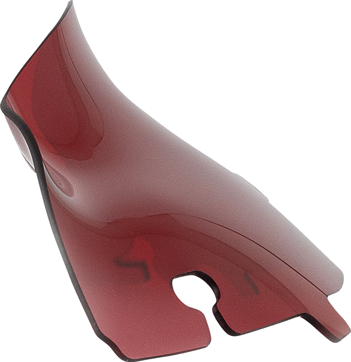 KLOCK WERKS Kolor Flare® Windshield - 4" - Red - '14-'25 FLH/FLHT/FLHX KWW-01-0677 — image 1