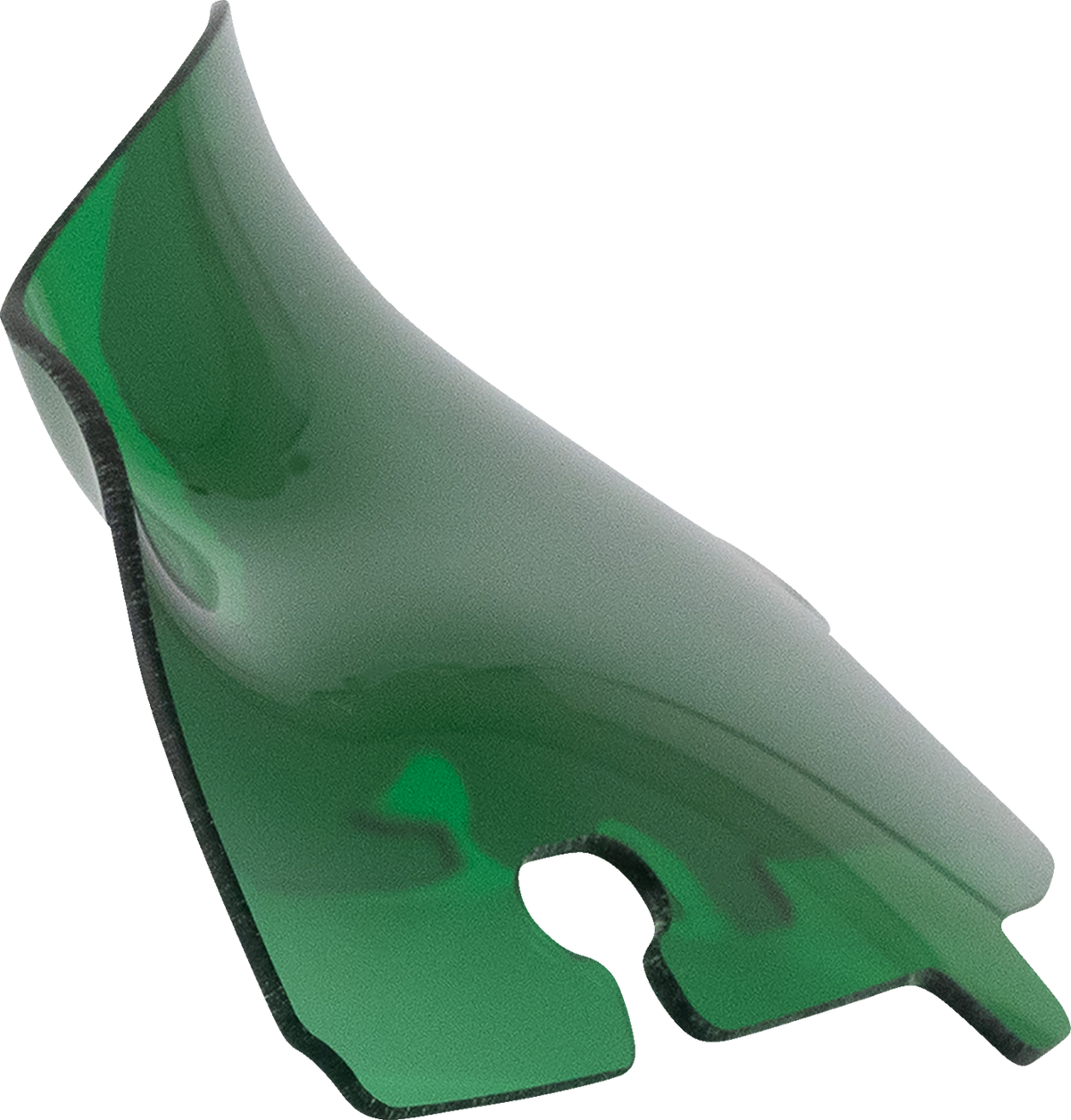 KLOCK WERKS Kolor Flare® Windshield - 4" - Green - '14-'25 FLH/FLHT/FLHX KWW-01-0678 — image 1