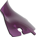 KLOCK WERKS Kolor Flare® Windshield - 4" - Purple - '14-'25 FLH/FLHT/FLHX KWW-01-0680 — image 1