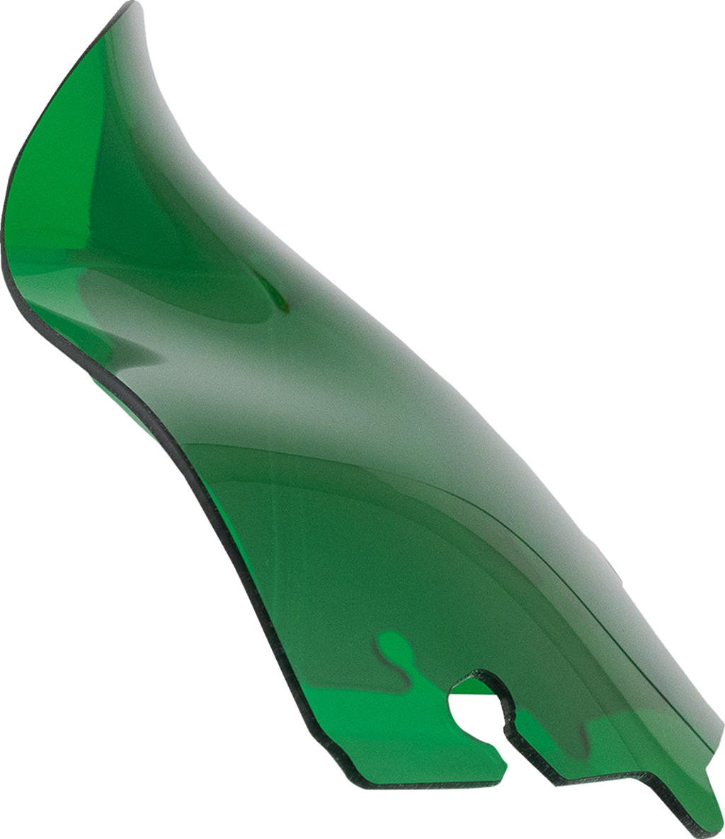 KLOCK WERKS Kolor Flare® Windshield - 6-1/2" - Green - '14-'25 FLH/FLHT/FLHX KWW-01-0685 — image 1
