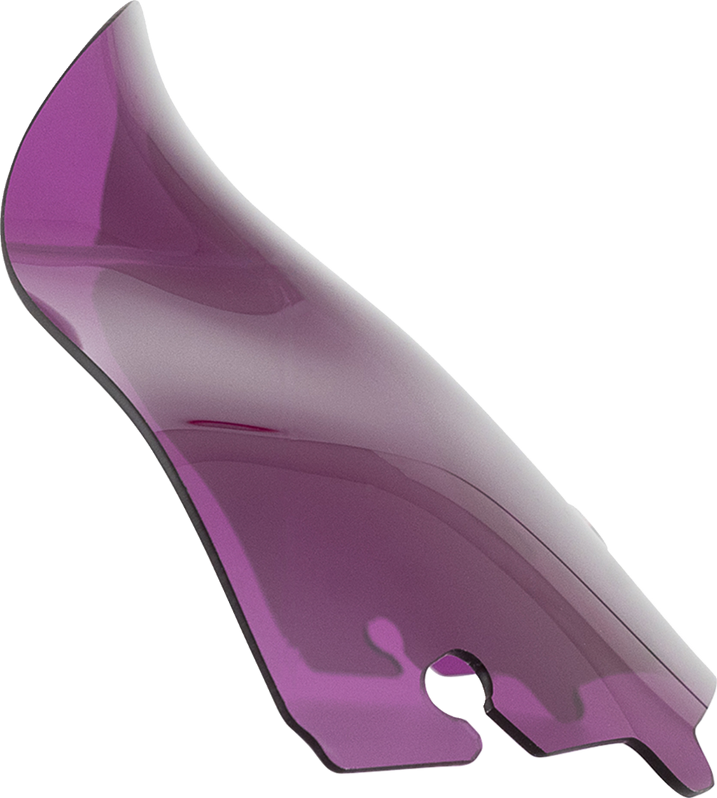KLOCK WERKS Kolor Flare® Windshield - 6-1/2" - Purple - '14-'25 FLH/FLHT/FLHX KWW-01-0687 — image 1