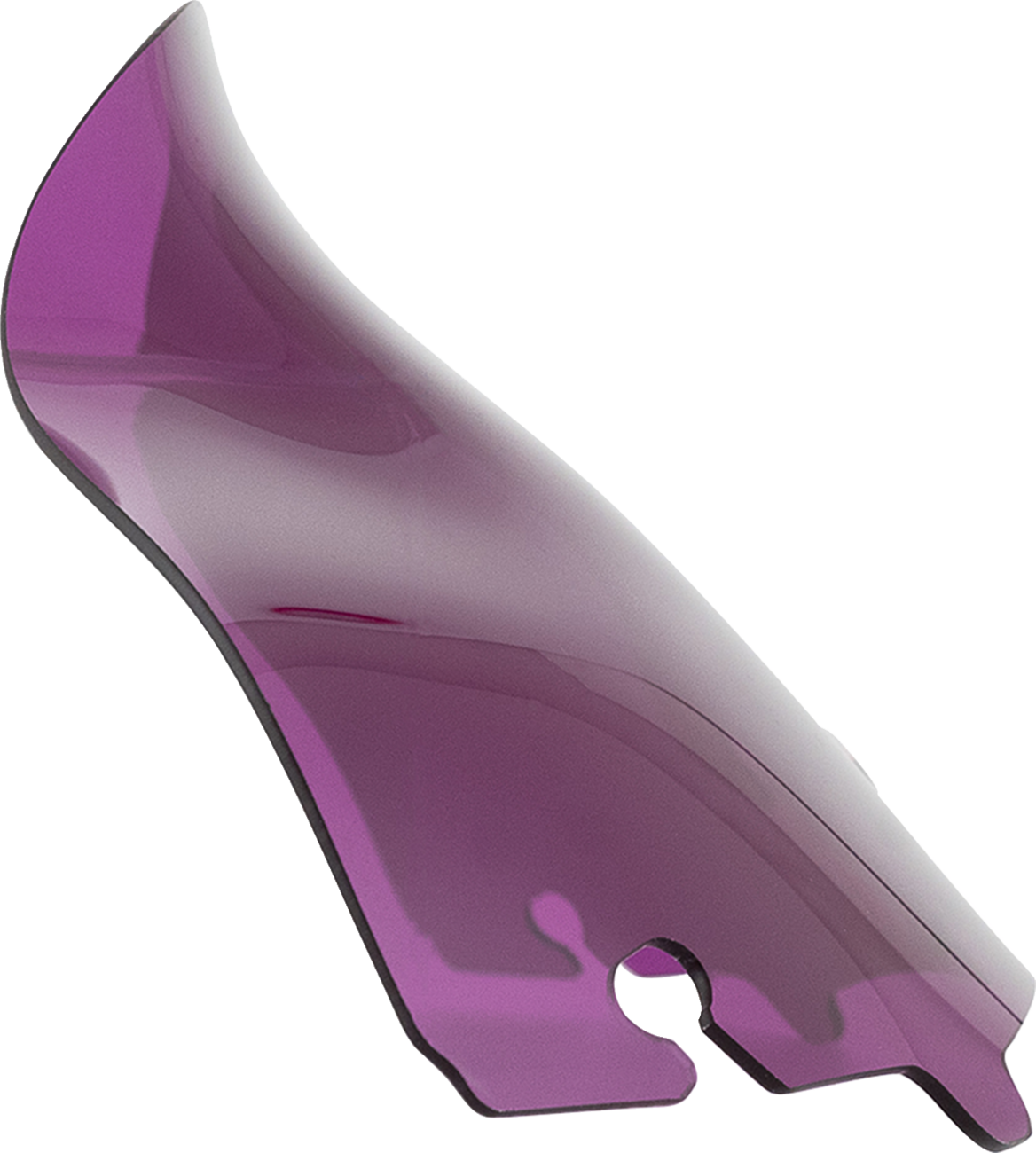 KLOCK WERKS Kolor Flare® Windshield - 6-1/2" - Purple - '14-'25 FLH/FLHT/FLHX KWW-01-0687 — image 1
