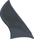 KLOCK WERKS Pro-Touring Flare® Windshield - 13-1/2" - Dark Smoke - '23-'26 FLTRX/FLTRT KWW-01-0704-DS — image 1