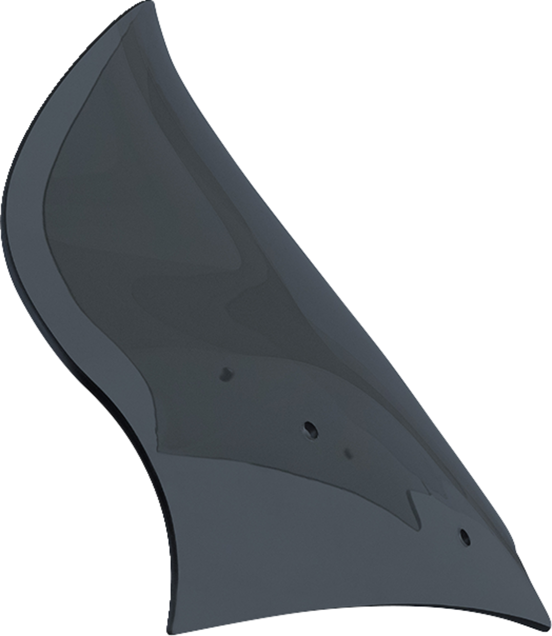 KLOCK WERKS Pro-Touring Flare® Windshield - 13-1/2" - Dark Smoke - '23-'26 FLTRX/FLTRT KWW-01-0704-DS — image 1